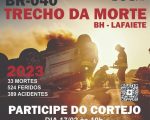 Usuários da BR 040 organizam manifestação para salvar vidas em trecho perigoso