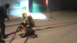Idosos s&atilde;o resgatados de inc&ecirc;ndio em Nova Serrana