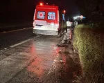 Carmo do Cajuru: Motociclista fica ferida em acidente com carro