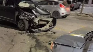 Divin&oacute;polis: Acidente no Bom Pastor &eacute; causado por motorista de aplicativo com sintomas de embriaguez