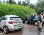 Motorista de Divinópolis morre em acidente entre carros na BR-354 em Córrego Danta