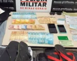 Santo Antônio do Monte: Bandidos assaltam loja e um deles é preso pela PM