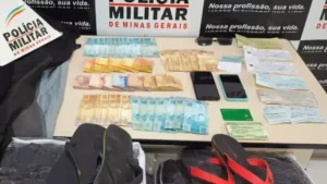 Santo Ant&ocirc;nio do Monte: Bandidos assaltam loja e um deles &eacute; preso pela PM