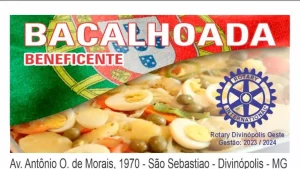 Rotary Divinópolis Oeste realiza Bacalhoada Beneficente na sexta-feira (15)