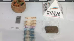 Após denúncia, PM prende homem envolvido com tráfico de drogas em Carmo do Cajuru