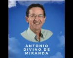 Morre ex-prefeito de Lagoa da Prata, Antônio Divino de Miranda