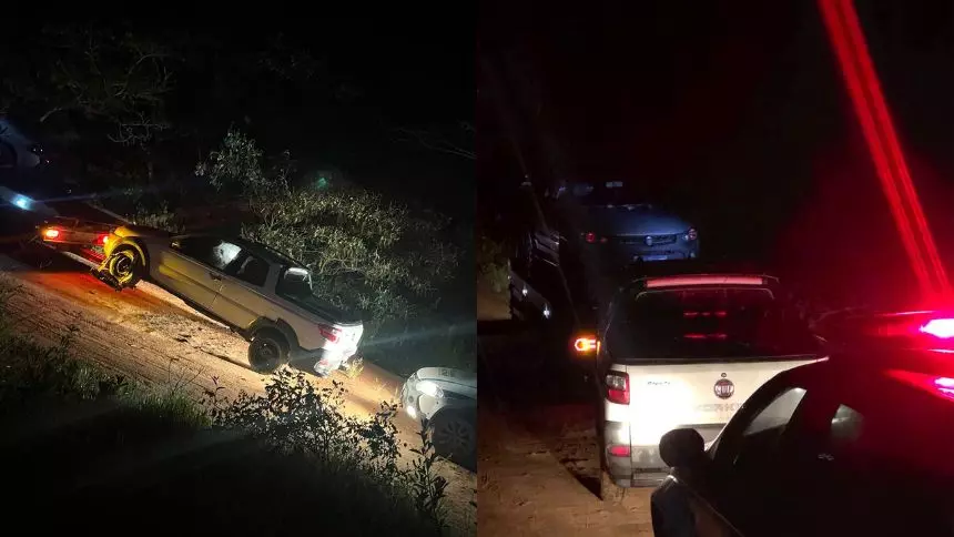 Veículos furtados em Divinópolis são localizados em zona rural de São Sebastião do Oeste