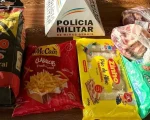 Perdigão: Jovem é preso após furtar carne e saco de carvão em estabelecimento comercial