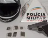 Homem é preso com arma e drogas em Nova Serrana