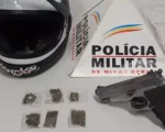 Homem é preso com arma e drogas em Nova Serrana