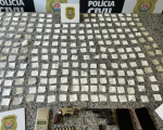 Polícia Civil apreende 250 papelotes de cocaína e armas em Formiga