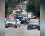 Acidente entre carro e moto deixa um homem ferido em Divin&oacute;polis