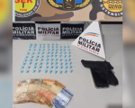 Cláudio: PM prende mulher por tráfico de drogas