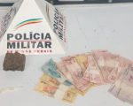 Jovem é preso por tráfico de drogas em Carmo do Cajuru