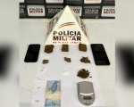 Polícia Militar apreende drogas no bairro São Miguel em Divinópolis