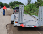 Veículo com placa irregular é Interceptado na BR-494