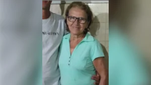 Familiares procuram por idosa desaparecida em Divin&oacute;polis.