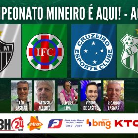 Final de jogos CAM 3 X 0 IPA e CRU 2 X 0 UBE pelo Campeonato Mineiro 2024