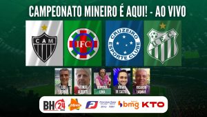 Final de jogos CAM 3 X 0 IPA e CRU 2 X 0 UBE pelo Campeonato Mineiro 2024