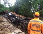 Acidente ferroviário em Formiga: descarrilamento de locomotiva na Comunidade de Rodrigues