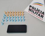 Dupla é presa com cocaína dentro de saco de pão em Cláudio
