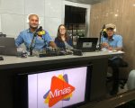 Estúdio Móvel da Minas FM ao vivo direto do Show do Almir Sater no Divinópolis Clube