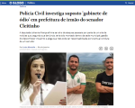 ‘O Globo’ repercute denúncia de Lohanna e fala em suposto gabinete do ódio em Divinópolis