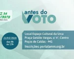 Parceria entre AMM e TRE-MG inicia projeto “Antes do Voto” em Poços de Caldas; inscrições gratuitas já estão abertas