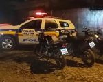 PM recupera três motos furtadas em Divinópolis; ladrão é preso