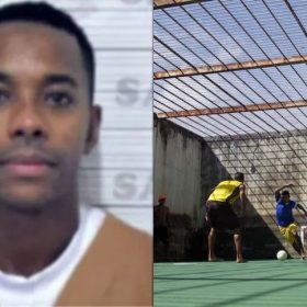Robinho pode jogar futebol na cadeia após isolamento