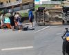 Motociclista fica ferido após acidente na MG-050, em Divinópolis