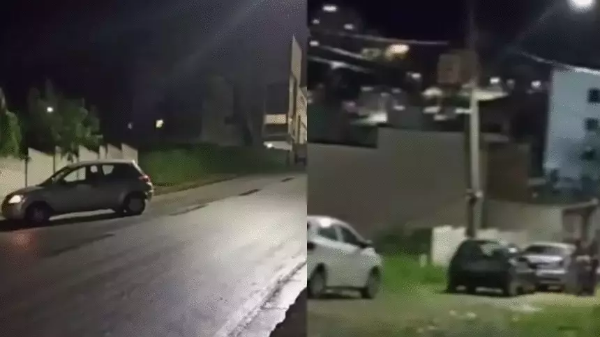 Óleo espalhado em rua causa transtornos aos motoristas em Itaúna