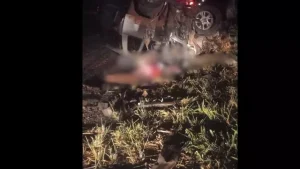 Acidente de carro em Carmo da Mata deixa 3 mortos
