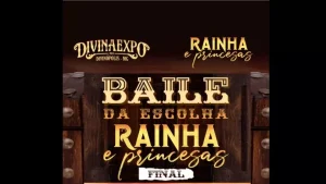 Final do concurso Rainha e Princesas da Divinaexpo acontece no dia 10 de maio
