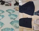 São Sebastião do Oeste: PM prende trio acusado de roubo, quase R$ 7 mil são recuperados