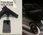 Itaúna: Após perseguição policial, veículo roubado é recuperado e dois são detidos