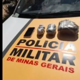 Dupla é presa com drogas na MG-429 em Santo Antônio do Monte