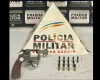 Divinópolis: PM apreende arma de fogo em fazenda; homem é detido