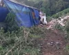 Córrego Danta: Homem morre após caminhão cair em abismo de 100 metros na BR-262