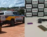Homem rouba carro em Perdigão e é preso em Nova Serrana