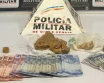 Divinópolis: Dupla é presa com pedra de crack escondida nas roupas do varal