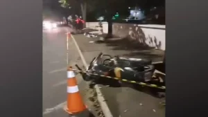 Acidente de moto deixa v&iacute;tima fatal em Oliveira