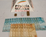 Homem é preso com drogas e dinheiro do tráfico em Divinópolis