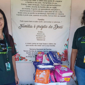 Programa de Voluntariado Cemig entrega doações da Campanha Dignidade Menstrual