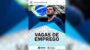 Cruzeiro cobra retratação da prefeitura de Itaúna após publicação de vagas de emprego