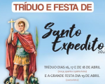 Igreja se prepara para Festa de Santo Expedito com tríduo