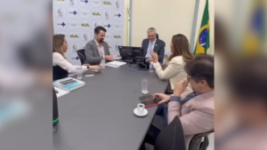 Gleide Andrade re&uacute;ne com equipe do S&atilde;o Jo&atilde;o de Deus e garante investimento de R$2 milh&otilde;es