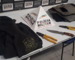 Ladrão sobe no telhado, para furtar restaurante e é preso em Divinópolis