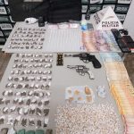 Pará de Minas: PM prende suspeitos de tráfico e apreende vasta quantidade de drogas
