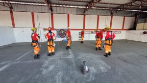 10&ordm; Batalh&atilde;o de Bombeiros de Divin&oacute;polis realiza workshop de salvamento em altura